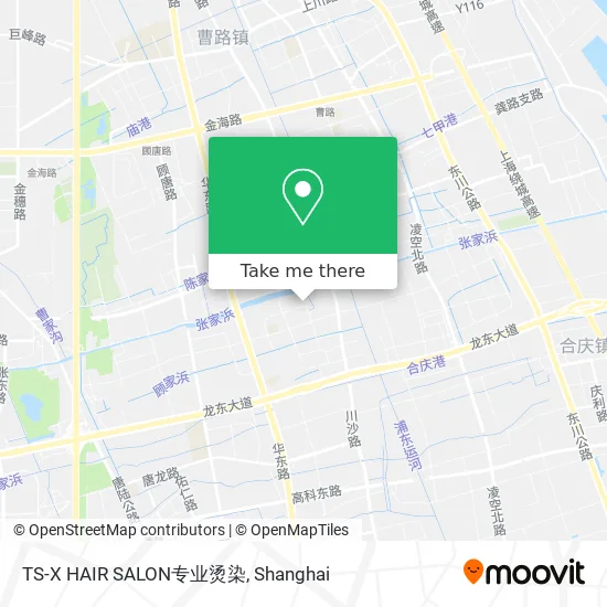 TS-X HAIR SALON专业烫染 map