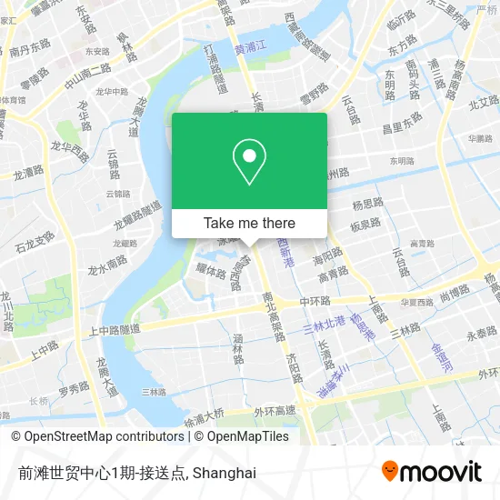 前滩世贸中心1期-接送点 map