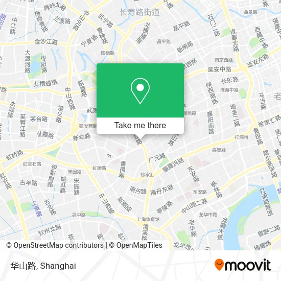 华山路 map