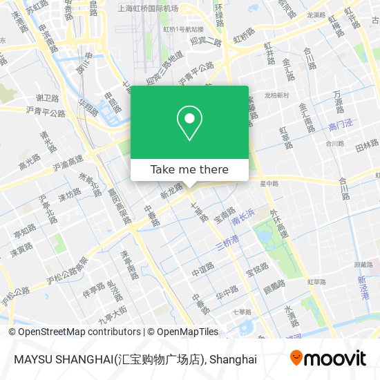MAYSU SHANGHAI(汇宝购物广场店) map