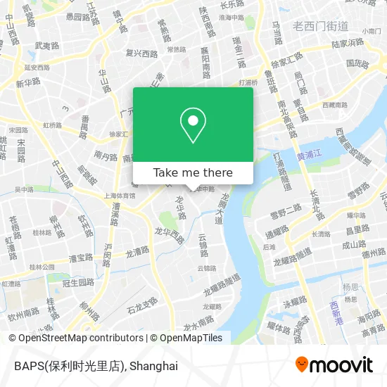BAPS(保利时光里店) map