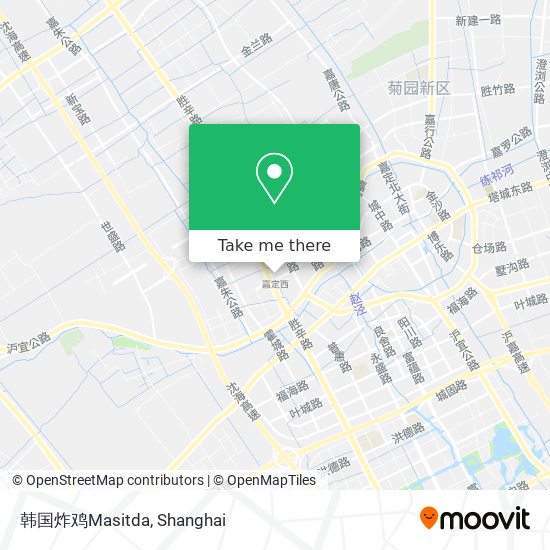 韩国炸鸡Masitda map