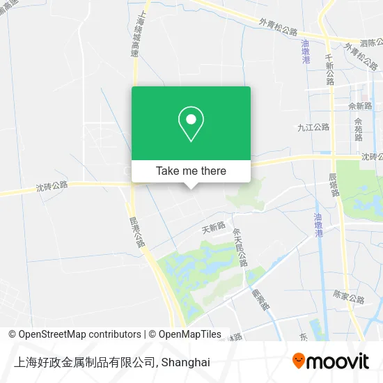上海好政金属制品有限公司 map
