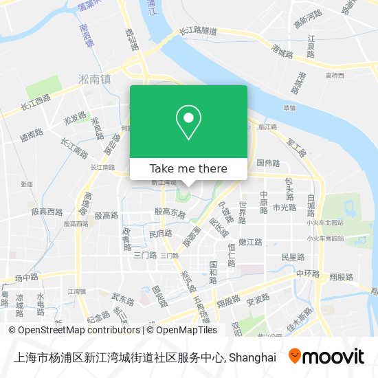 上海市杨浦区新江湾城街道社区服务中心 map