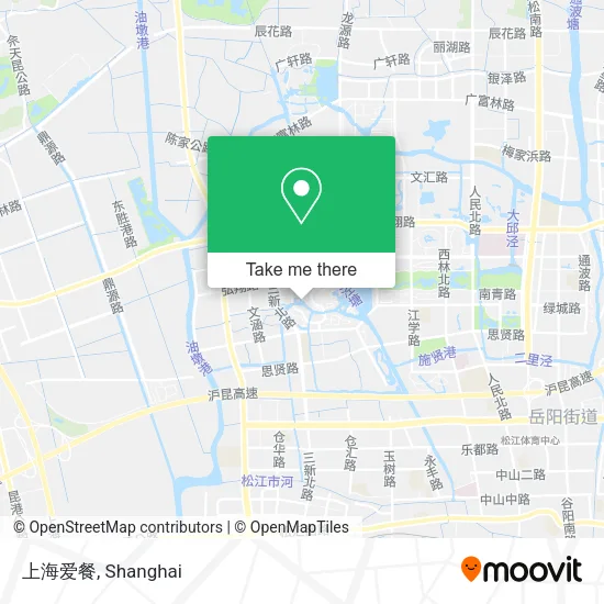 上海爱餐 map