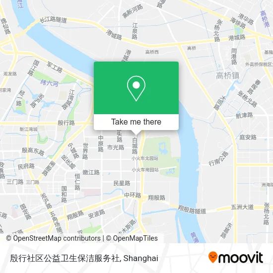 殷行社区公益卫生保洁服务社 map