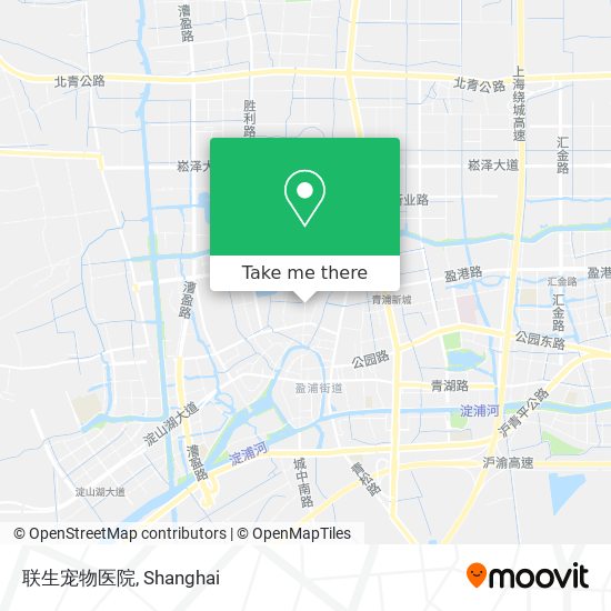 联生宠物医院 map