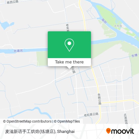 麦滋新语手工烘焙(练塘店) map