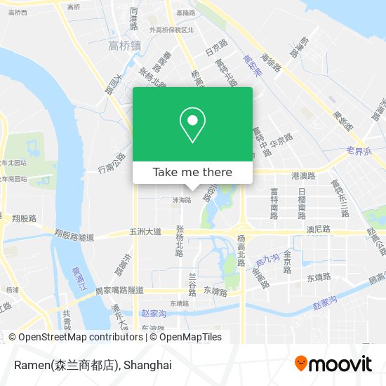 Ramen(森兰商都店) map