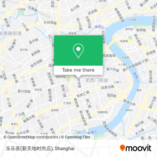 乐乐茶(新天地时尚店) map