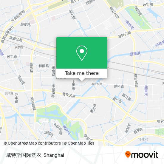威特斯国际洗衣 map