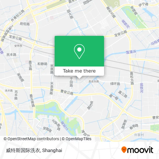 威特斯国际洗衣 map