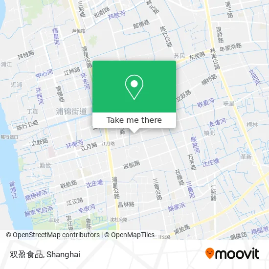 双盈食品 map