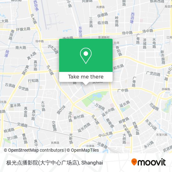 极光点播影院(大宁中心广场店) map