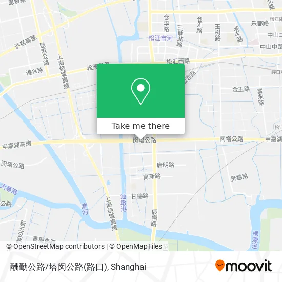 酬勤公路/塔闵公路(路口) map