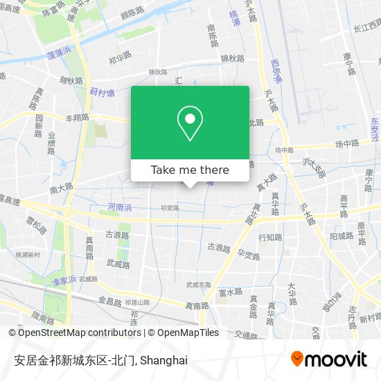 安居金祁新城东区-北门 map