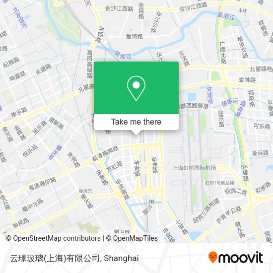 云璟玻璃(上海)有限公司 map