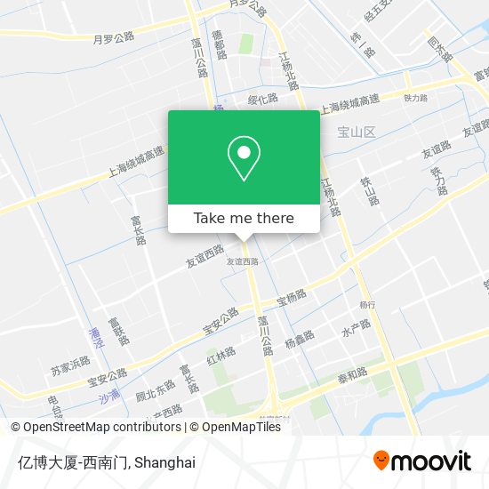 亿博大厦-西南门 map
