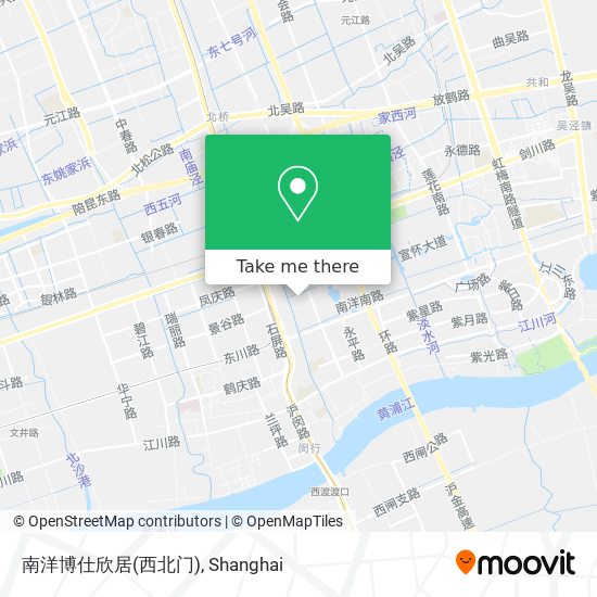 南洋博仕欣居(西北门) map