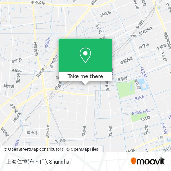 上海仁博(东南门) map