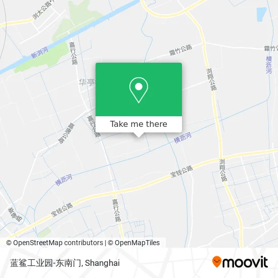 蓝鲨工业园-东南门 map