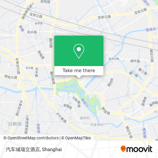 汽车城瑞立酒店 map