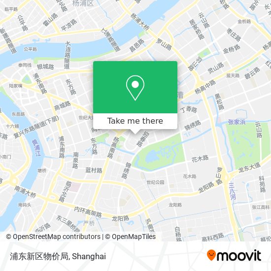 浦东新区物价局 map