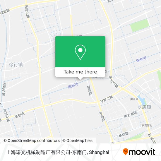 上海曙光机械制造厂有限公司-东南门 map