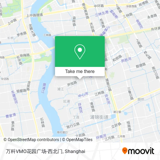 万科VMO花园广场-西北门 map