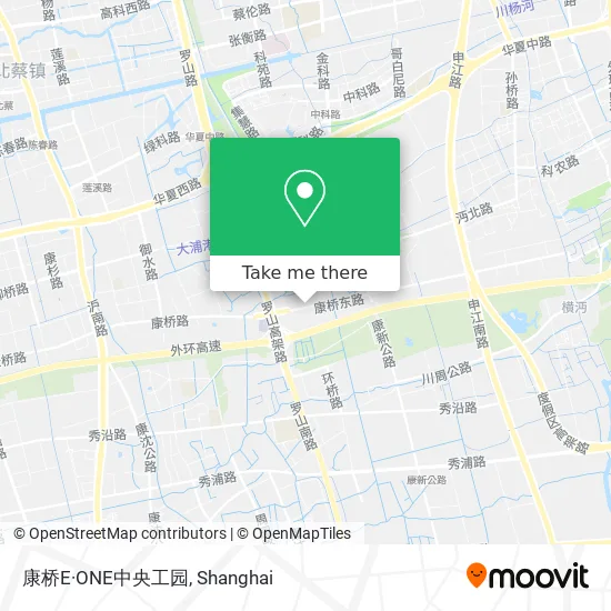 康桥E·ONE中央工园 map