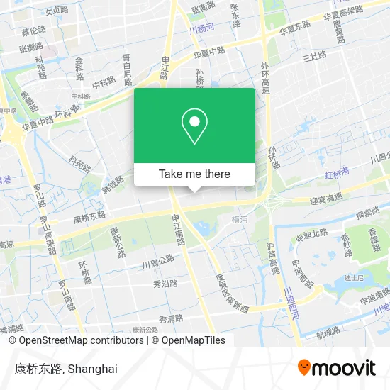 康桥东路 map