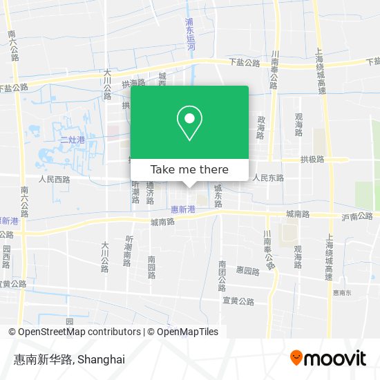 惠南新华路 map
