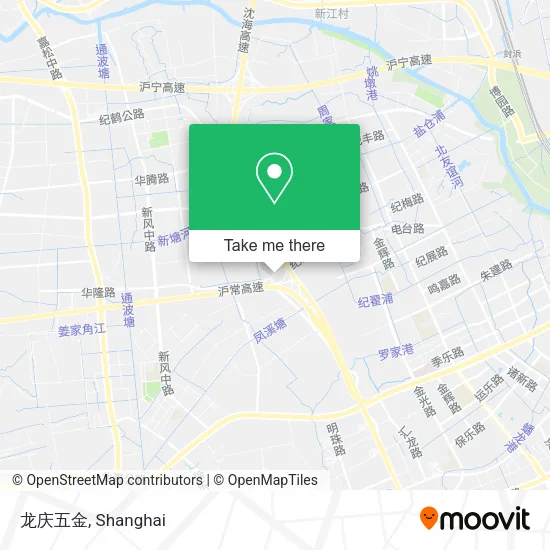 龙庆五金 map