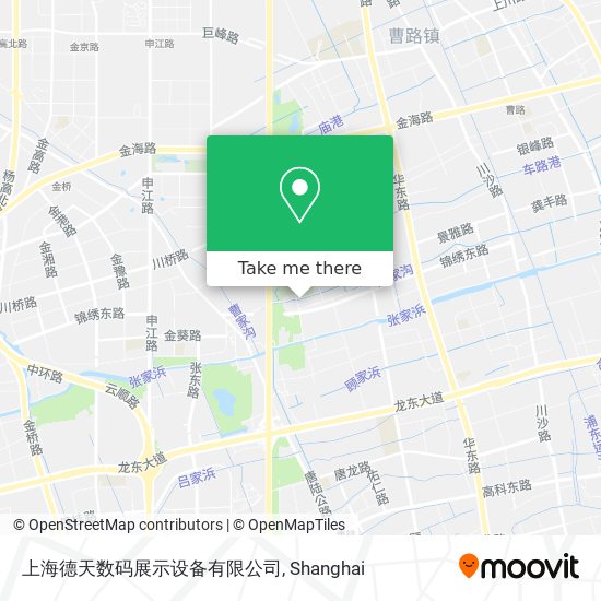 上海德天数码展示设备有限公司 map