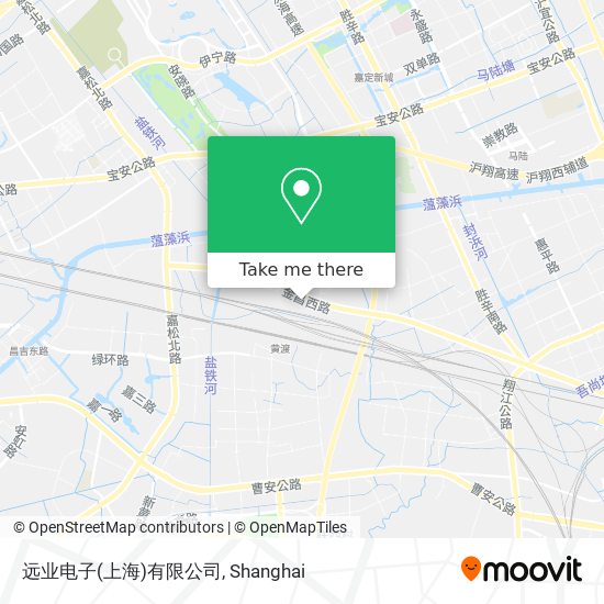 远业电子(上海)有限公司 map