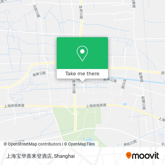 上海宝华喜来登酒店 map