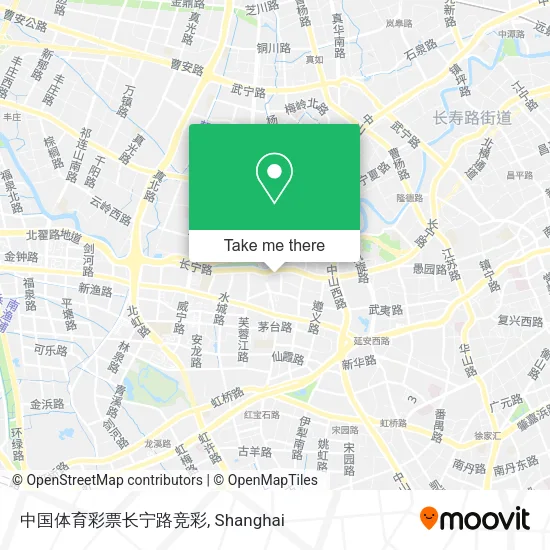 中国体育彩票长宁路竞彩 map