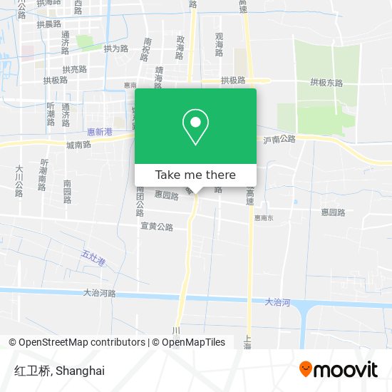 红卫桥 map