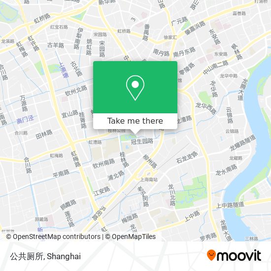 公共厕所 map