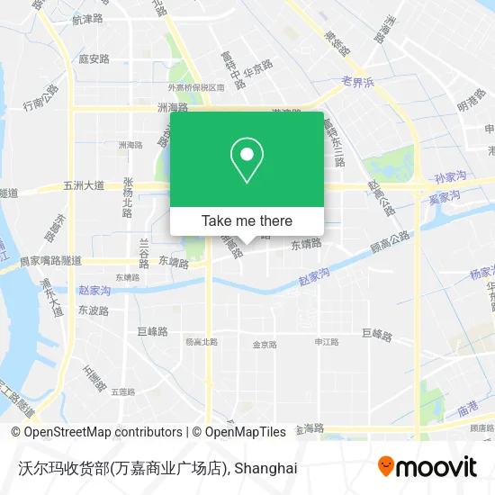 沃尔玛收货部(万嘉商业广场店) map