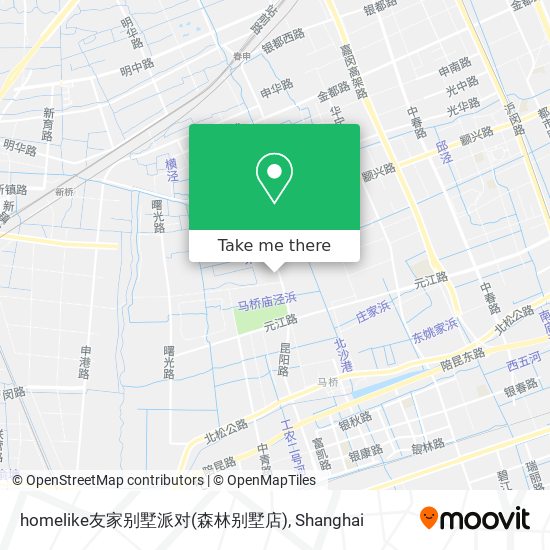 homelike友家别墅派对(森林别墅店) map