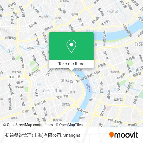初筵餐饮管理(上海)有限公司 map