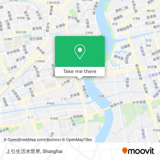 上引生活水世界 map