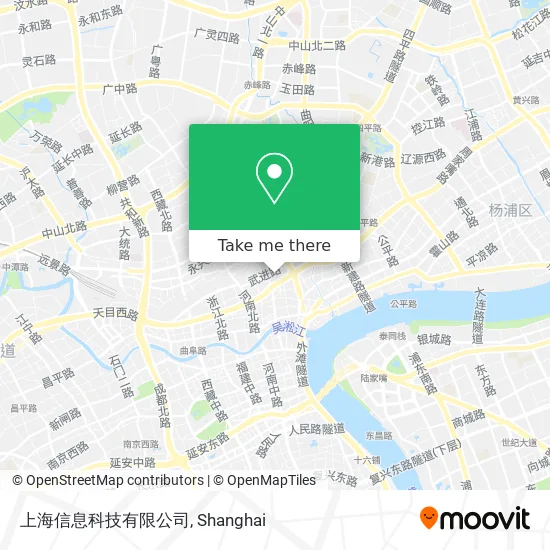 上海信息科技有限公司 map