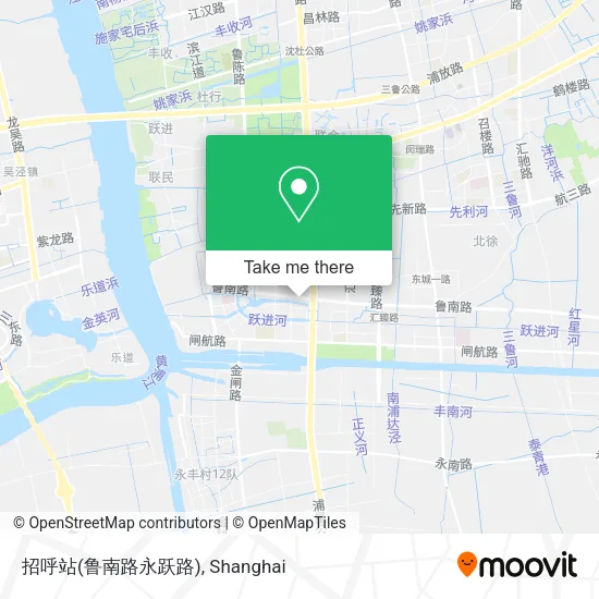 招呼站(鲁南路永跃路) map