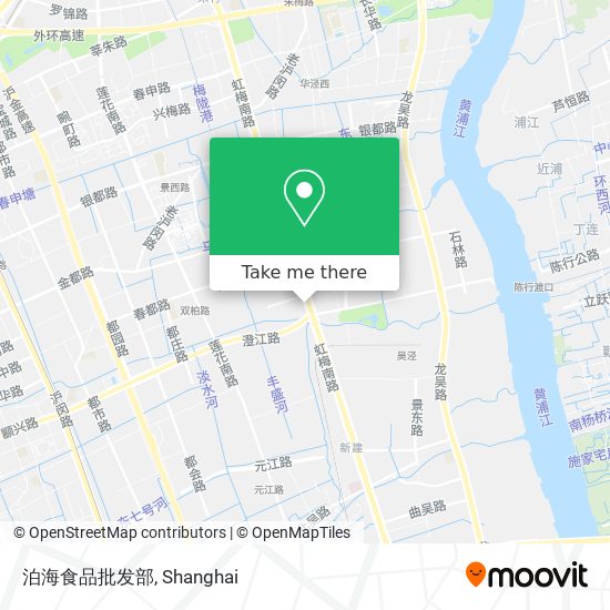 泊海食品批发部 map