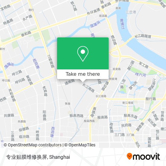 专业贴膜维修换屏 map