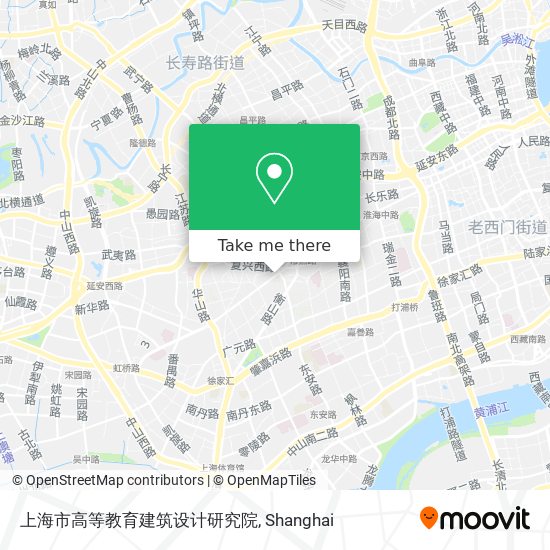 上海市高等教育建筑设计研究院 map