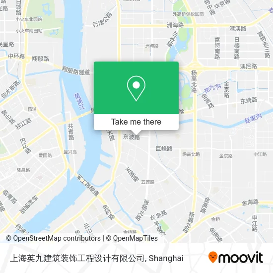 上海英九建筑装饰工程设计有限公司 map