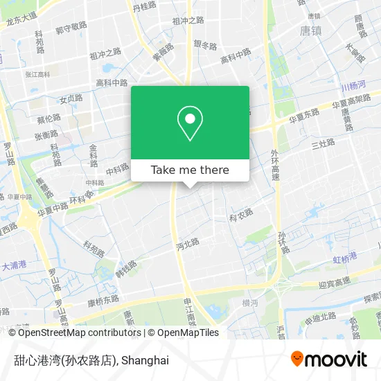 甜心港湾(孙农路店) map